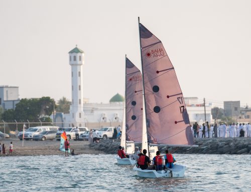 Hundreds of visitors to Barka Fort Nights festival Try Sailing with Oman Sail on Al Muraisi Beach